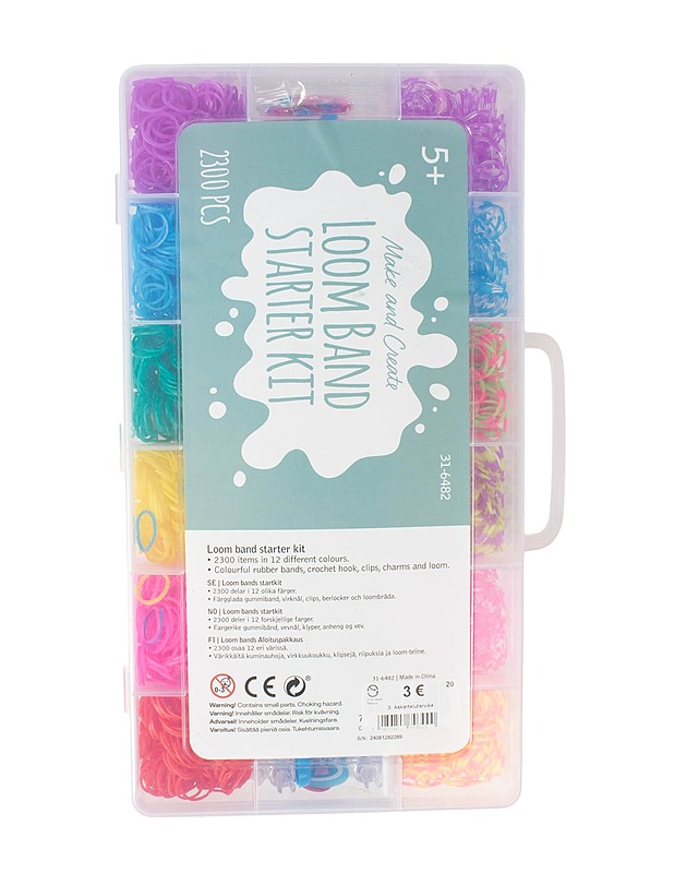 LOOM BANDS aloituspakkaus  - Askartelu - 10105541927 - 0