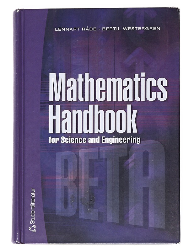 Mathematics handbook for science and engineering - Råde, Lennart - Tietokirjat ja oppaat - 10105541946 - 0