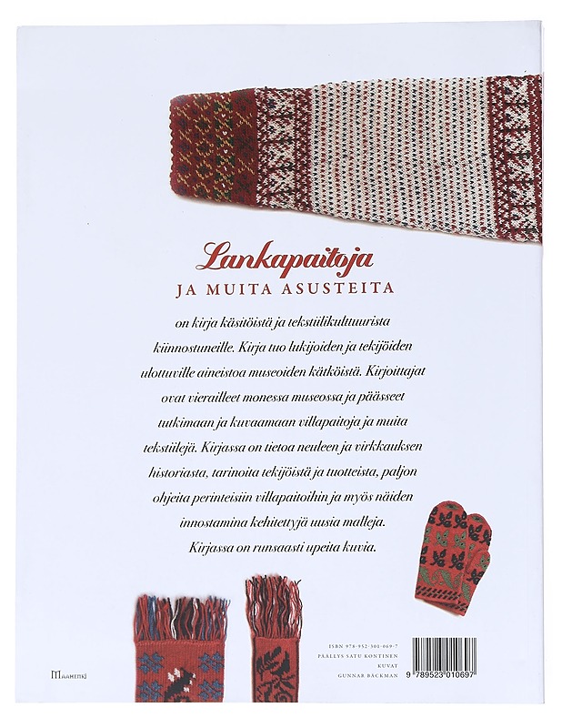 Lankapaitoja ja muita asusteita - Luutonen, Marketta - Historiakirjat - 10105541991 - 1