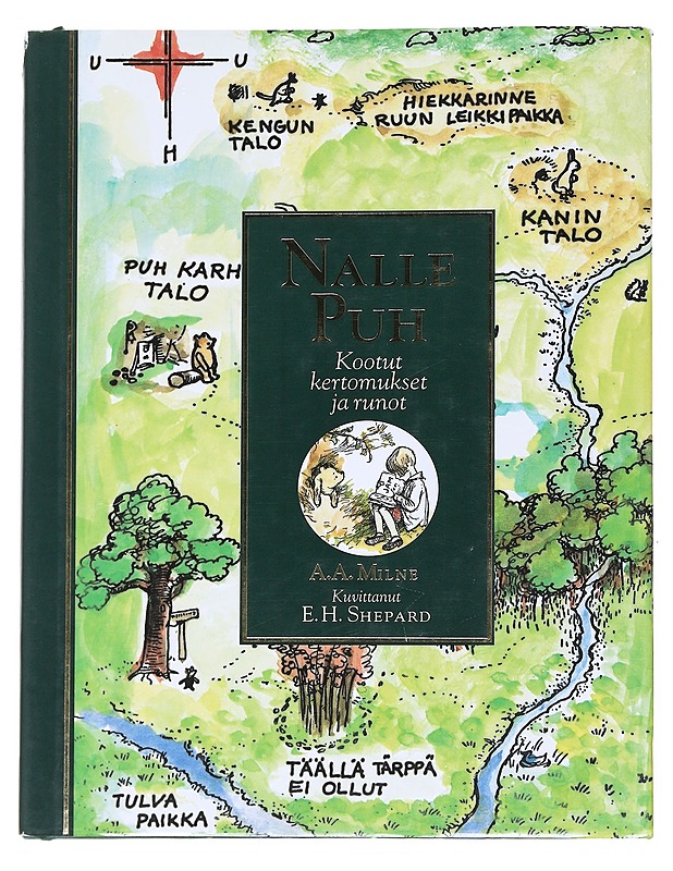 Nalle Puh : kootut kertomukset ja runot - Milne, A. A. - Lastenkirjat - 10105541995 - 0