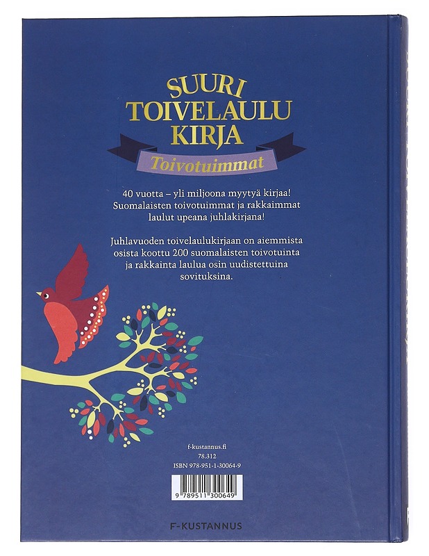 Suuri toivelaulukirja. Toivotuimmat - Leskelä, Ari - Musiikki- ja elokuvakirjat - 10105541996 - 1