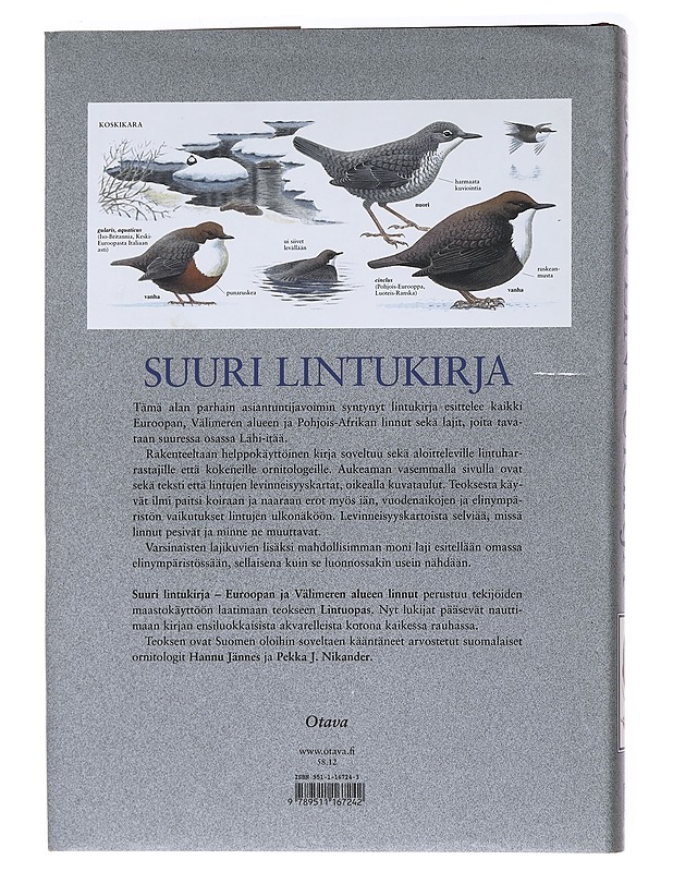 Suuri lintukirja - Svensson, Lars - Tietokirjat ja oppaat - 10105541999 - 1
