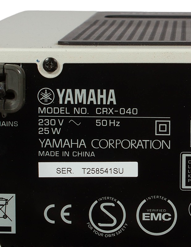 YAMAHA CXR-040 -stereot - Audio - 10105542044 - 2