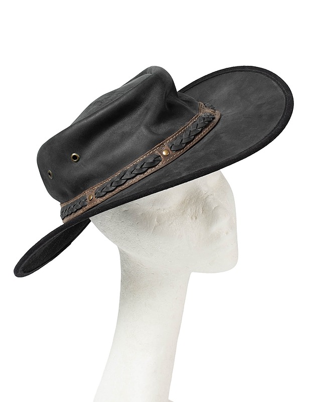 KIVI CLASSIC HATS nahkainen lierihattu - Päähineet - 10105542062 - 0