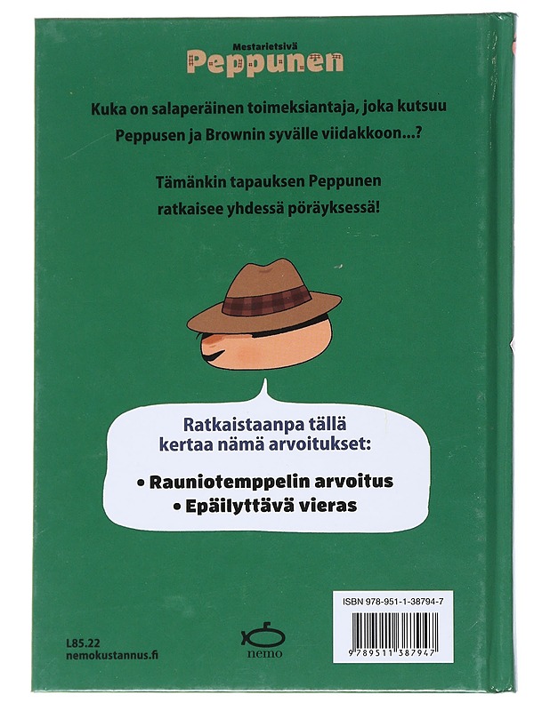 Mestarietsivä Peppunen : Rauniotemppelin arvoitus - Troll - Lastenkirjat - 10105542135 - 1