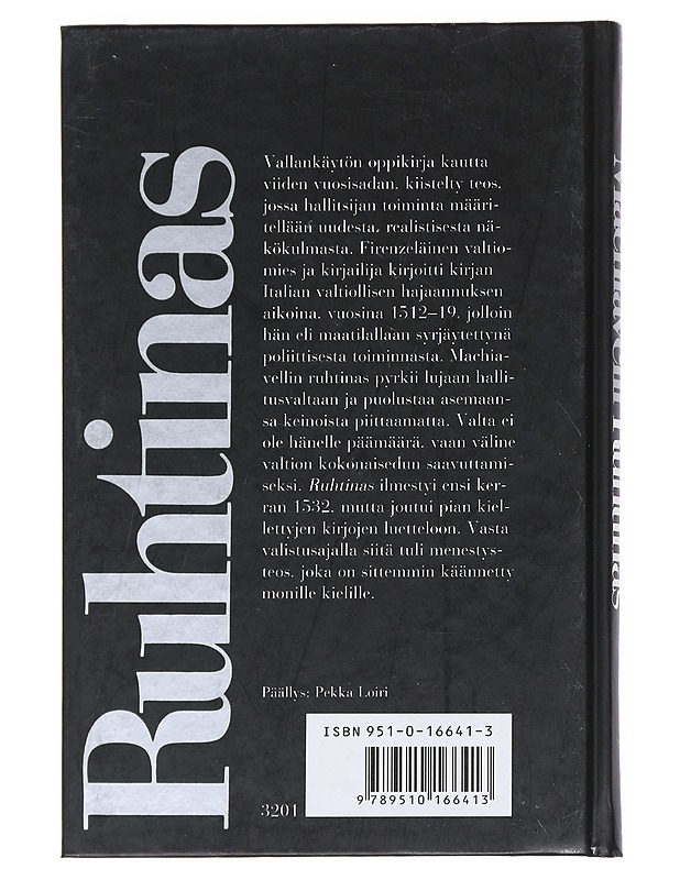 Ruhtinas - Machiavelli, Niccolò - Tietokirjat - 10105542142 - 1
