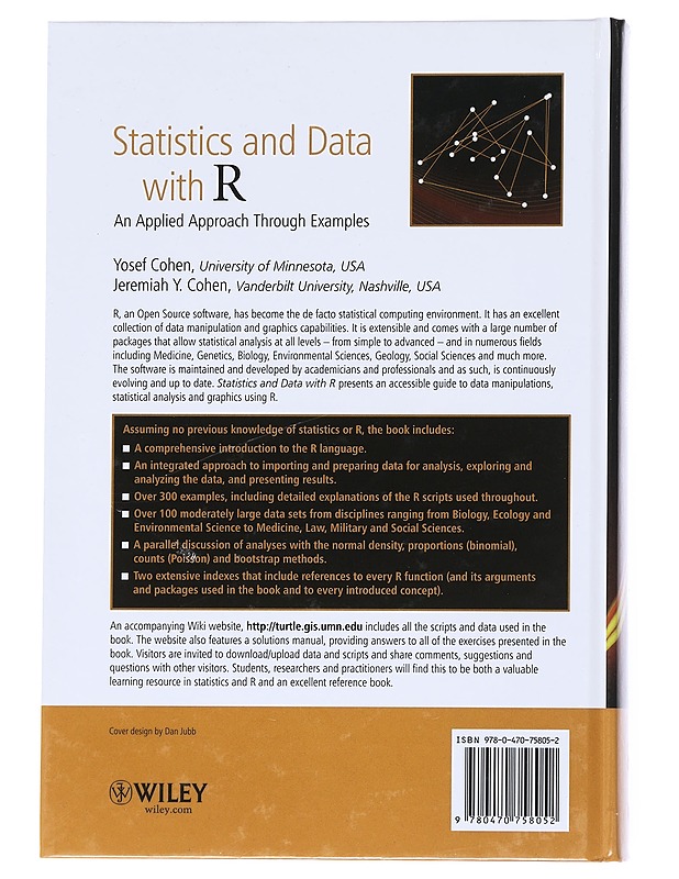 Statistics and data with R : an applied approach through examples - Cohen, Yosef - Tietokirjat - 10105542160 - 1