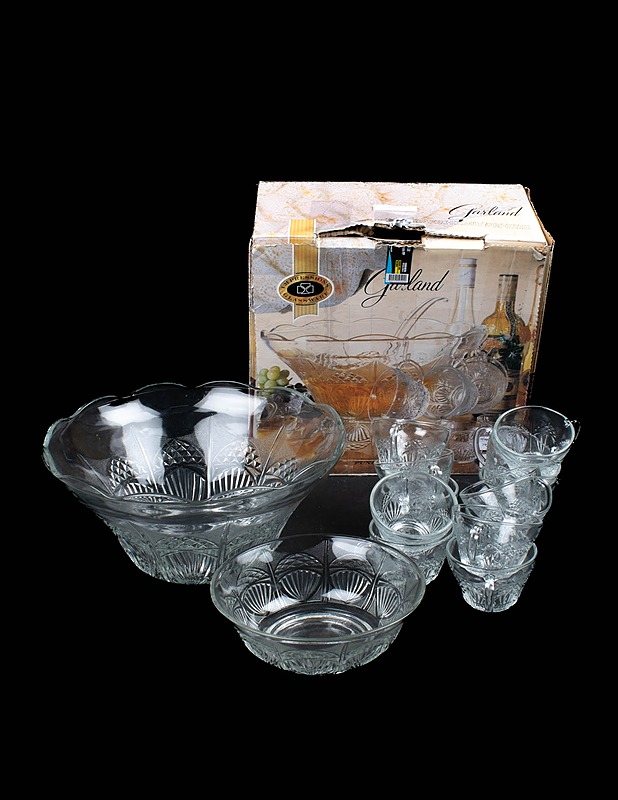 IMPRESSIONS GLASSWARE Garland boolisetti, 14 osaa - Tarjoiluastiat - 10105542174 - 0