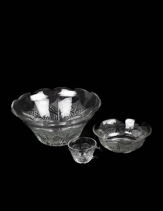 IMPRESSIONS GLASSWARE Garland boolisetti, 14 osaa - Tarjoiluastiat - 10105542174 - 1