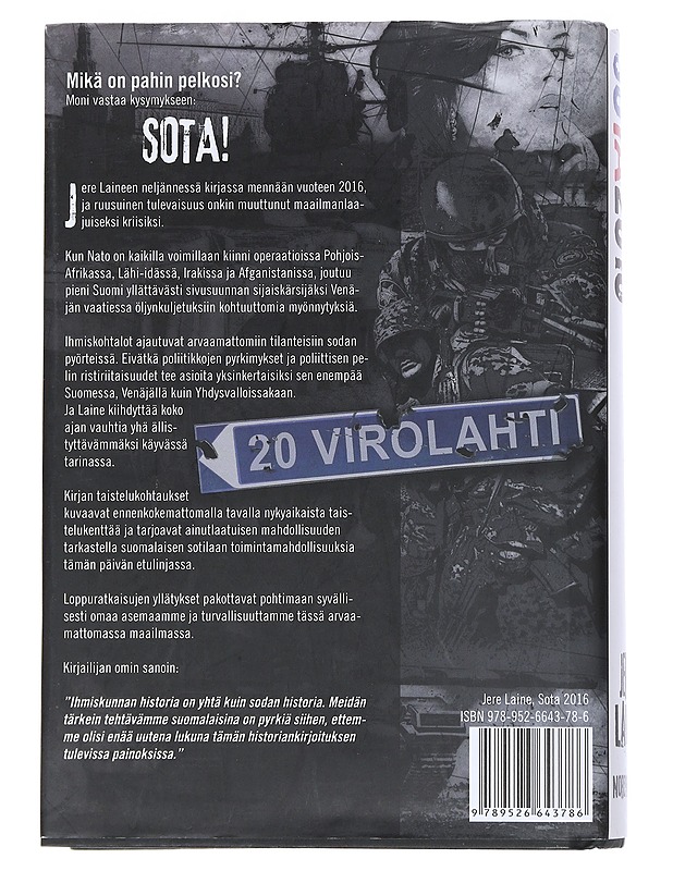 Sota 2016 : Lintukodon loppu? - Jere Laine - Kirja lahjaksi - 10105542166 - 1