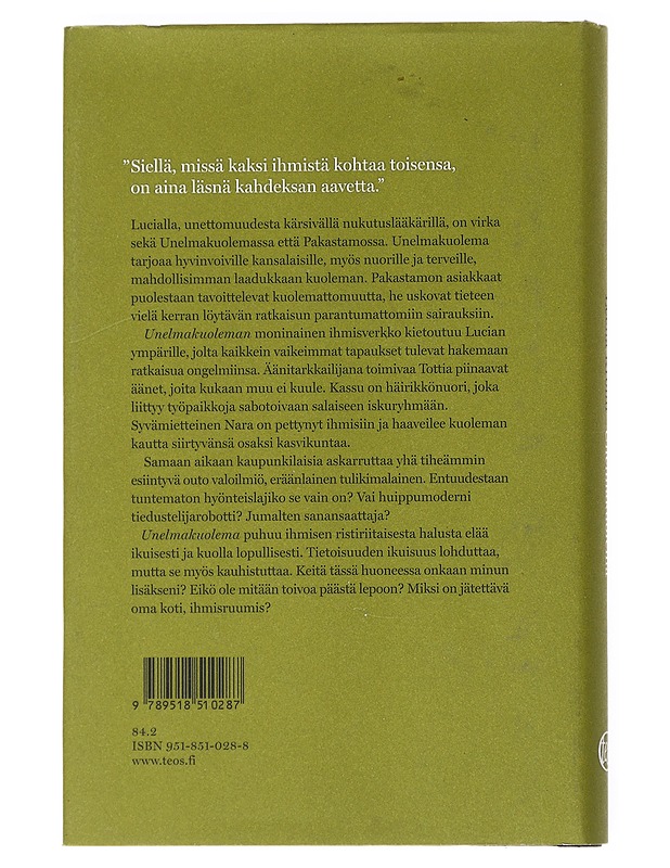 Unelmakuolema - Leena Krohn - Kirja lahjaksi - 10105542171 - 1