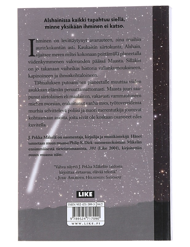 Alshain - Mäkelä, J. Pekka - Romaanit ja novellit - 10105542201 - 1
