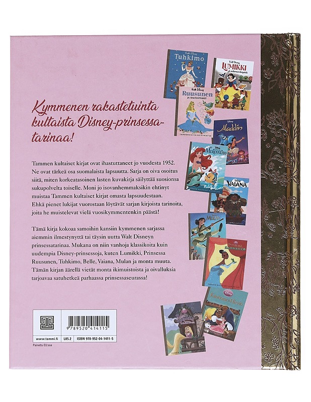 Disneyn kultainen prinsessakirja - Werner, Jane  - Lastenkirjat - 10105542229 - 1