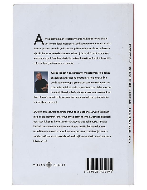 Ehdoton anteeksianto - Tipping, Colin C. - Tietokirjat - 10105542279 - 1