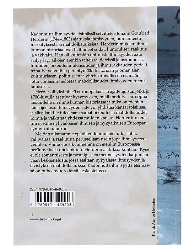 Kadonnutta ihmisyyttä etsimässä - Karkama, Pertti - Elämäkerrat ja muistelmat - 10105542280 - 1