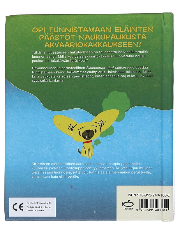 Eläinpieruja : tarkkailijan opas - Smeldit, H. W. - Nuorten kirjat - 10105542305 - 1