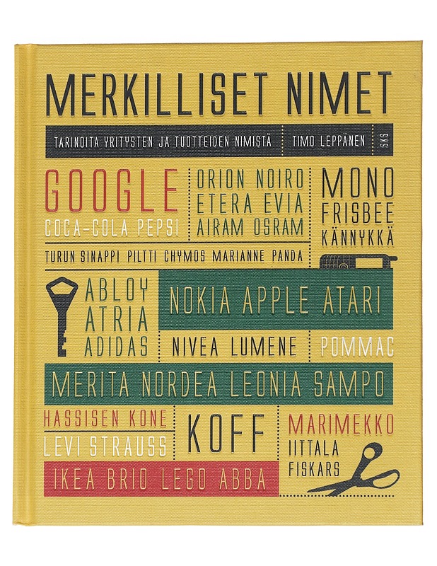 Merkilliset nimet : tarinoita yritysten ja tuotteiden nimistä - Timo Leppänen - Historiakirjat - 10105542307 - 0