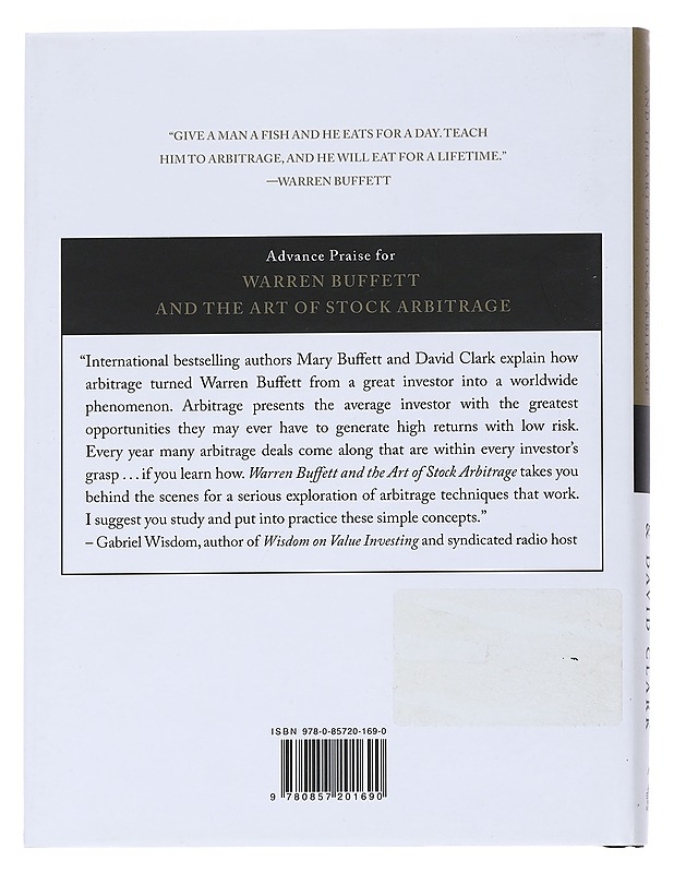 Warren Buffett And the Art of stock arbitrage - Buffett, Mary & Clark, David - Elämäkerrat ja muistelmat - 10105542312 - 1