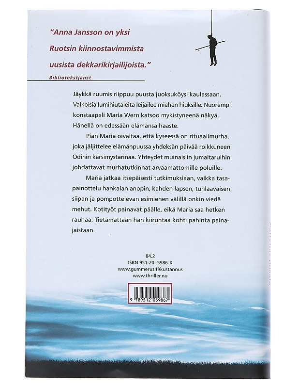 Vaitelias Jumala - Jansson, Anna - Jännitys ja dekkarit - 10105542315 - 1