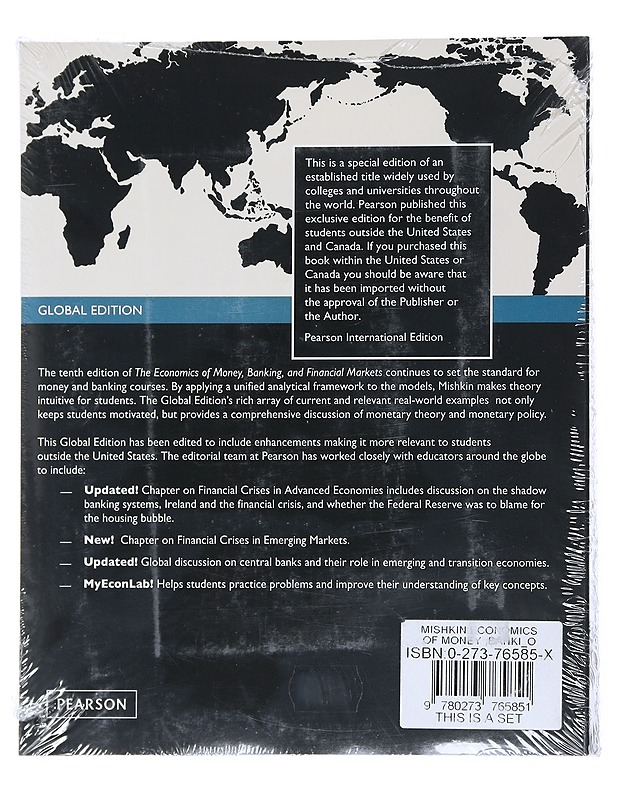 The economics of money, banking and financial markets - Frederic S. Mishkin - Tietokirjat - 10105542363 - 1