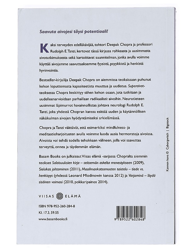 Superaivot : Vapauta mielen voimavarat - Chopra, Deepak - Tietokirjat ja oppaat - 10105542381 - 1