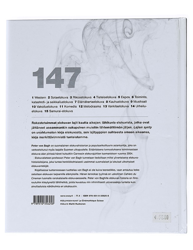 Lajien synty : elokuvan rakkaimmat lajit - Peter von Bagh - Historiakirjat - 10105542418 - 1