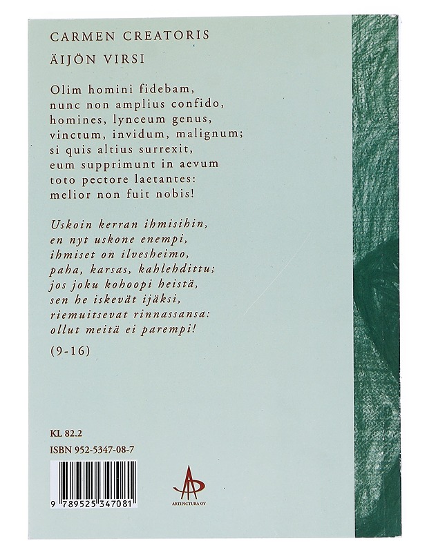 Helkavirsiä I-II : anno a prima serie edita centesimo, post poetam natum centesimo vicesimo quinto = Carmina sacra I-II - Leino, Eino - Romaanit ja novellit - 10105542485 - 1