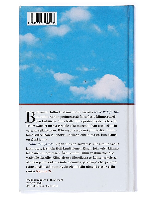 Nalle Puh ja Tao : Nasu ja Te - Hoff, Benjamin - Romaanit ja novellit - 10105542502 - 1