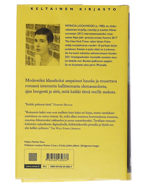 Kukaan ei puhu tästä - Lockwood, Patricia - Romaanit ja novellit - 10105542506 - 1