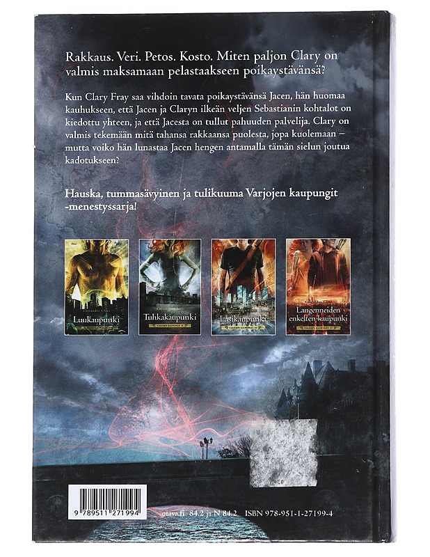 Varjojen kaupungit. V, Kadotettujen sielujen kaupunki - Clare, Cassandra - Fantasia- ja scifi - 10105542516 - 1