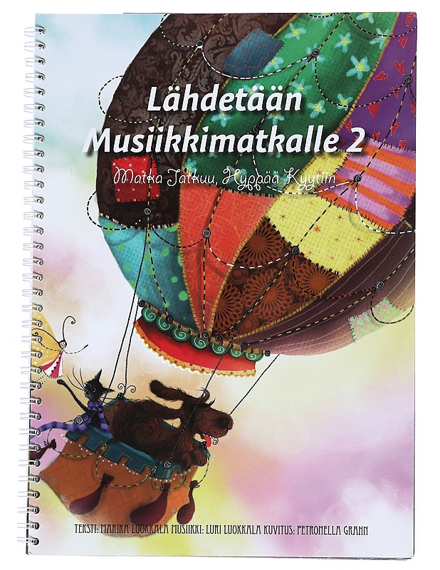 Lähdetään musiikkimatkalle. 2, Matka jatkuu, hyppää kyytiin - Luokkala, Marika - Musiikki- ja elokuvakirjat - 10105542621 - 0