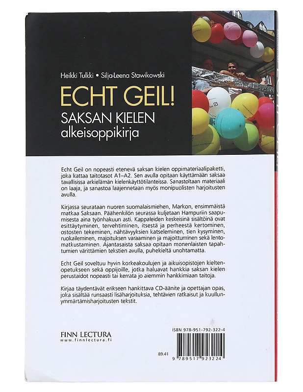 Echt geil! : saksan kielen alkeisoppikirja - Tulkki, Heikki - Tietokirjat ja oppaat - 10105542636 - 1