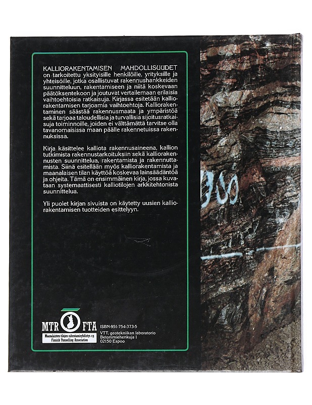 Kalliorakentamisen mahdollisuudet - Laine, Olli - Tietokirjat - 10105542642 - 1