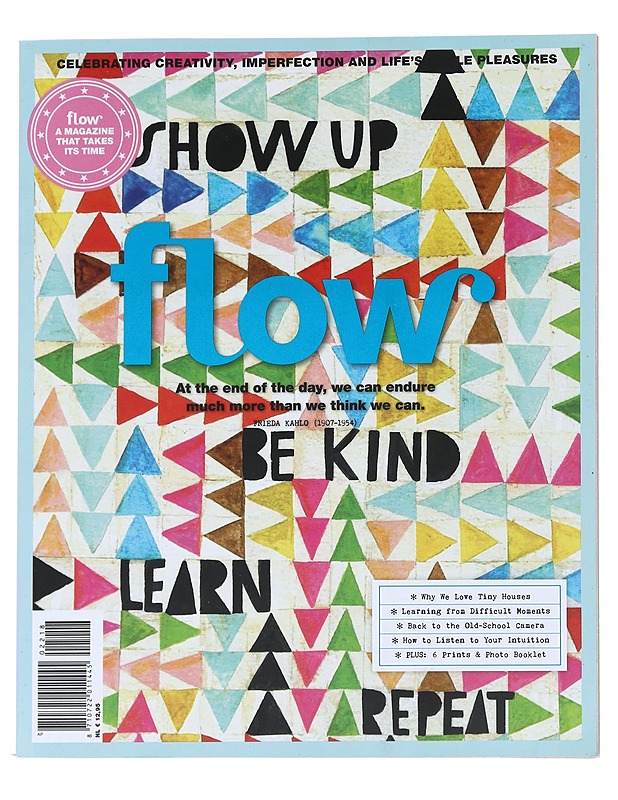 Flow Magazine ; show up, be kind, learn, repeat - Irene and Astrid - Lehdet - 10105542717 - 0