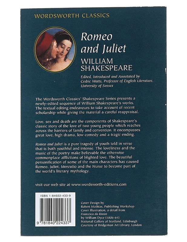 Romeo and Juliet - William Shakespeare - Kaunokirjallisuus - 10105542711 - 1