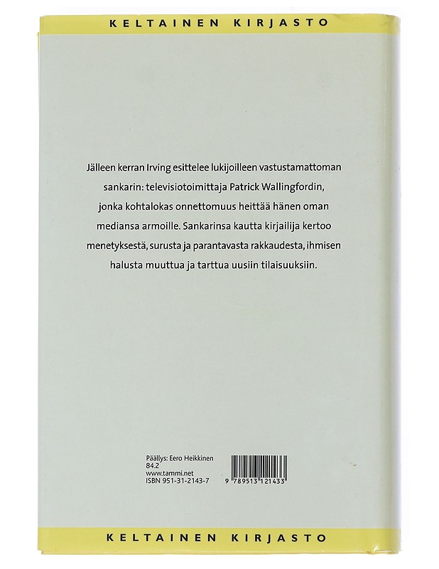 Neljäs käsi - Irving, John - Romaanit ja novellit - 10105542713 - 1