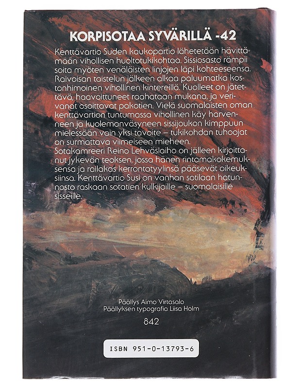 Kenttävartio Susi - Reino Lehväslaiho - Romaanit ja novellit - 10105542724 - 1