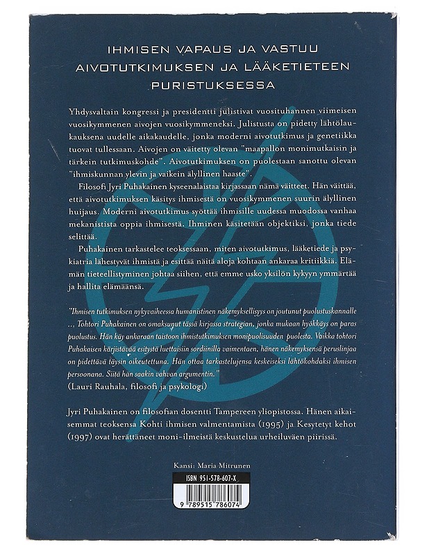 Persoonan kieltäjät - Jyri Puhakainen - Tietokirjat ja oppaat - 10105542725 - 1