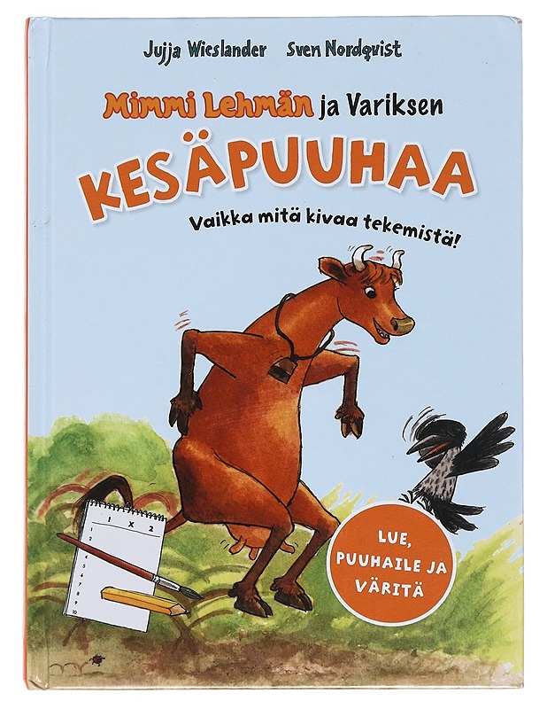 Mimmi Lehmän ja Variksen kesäpuuhaa - Wieslander, Jujja - Lastenkirjat - 10105542730 - 0