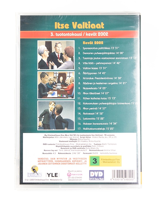 Itse Valtiaat Arkistojen aarteita - DVD - DVD-elokuvat - 10105542742 - 1