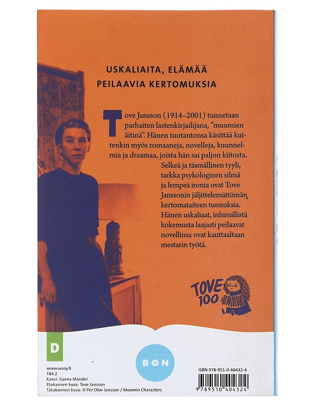 Viesti : valitut novellit 1971-1997 - Jansson, Tove - Romaanit ja novellit - 10105542756 - 1