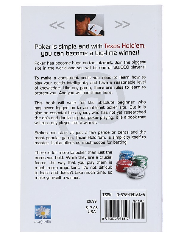 How to Play Internet Poker to Win : Texas Hold 'em - Victor Knight - Harrastekirjat - 10105542766 - 1
