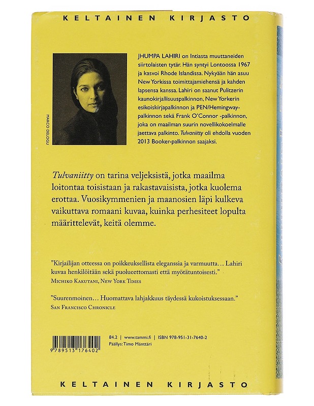 Tulvaniitty - Lahiri, Jhumpa - Romaanit ja novellit - 10105542769 - 1