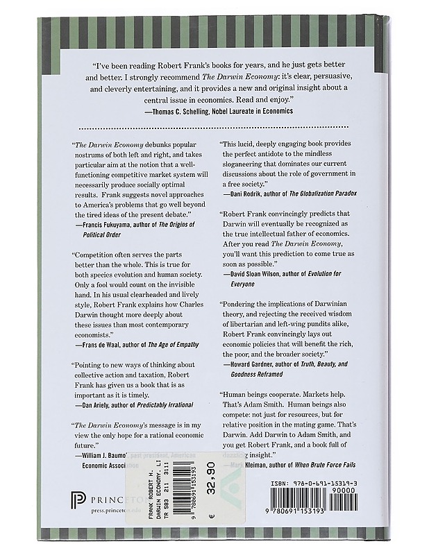 The Darwin Economy - Robert H. Frank - Romaanit ja novellit - 10105542779 - 1