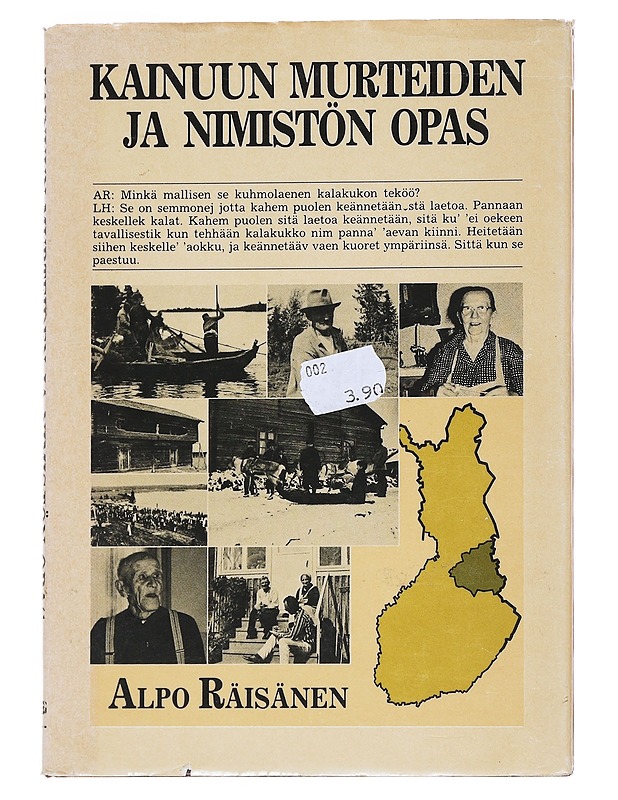 Kainuun murteiden ja nimistön opas - Alpo Räisänen - Tietokirjat ja oppaat - 10105542781 - 0