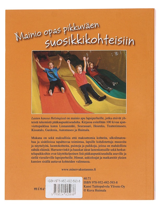 Lasten kanssa Helsingissä - Anna Zagoras-Uotinen - Tietokirjat ja oppaat - 10105542809 - 1