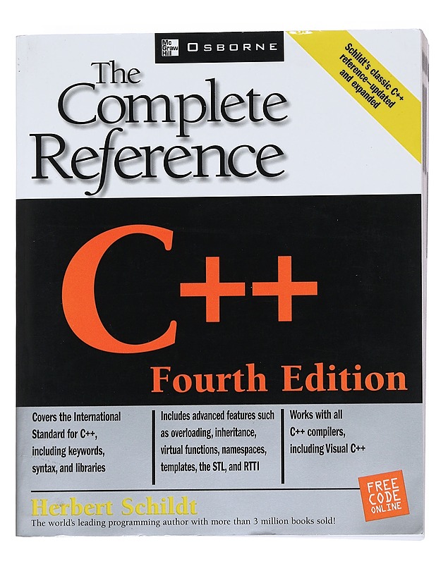 The Complere Reference C++ Fourth Edition - Schildt , Herbert - Tietokirjat ja oppaat - 10105542819 - 0