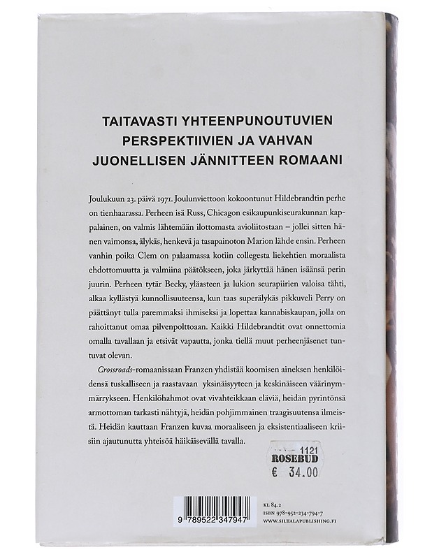 Crossroads - Franzen, Jonathan - Romaanit ja novellit - 10105542827 - 1