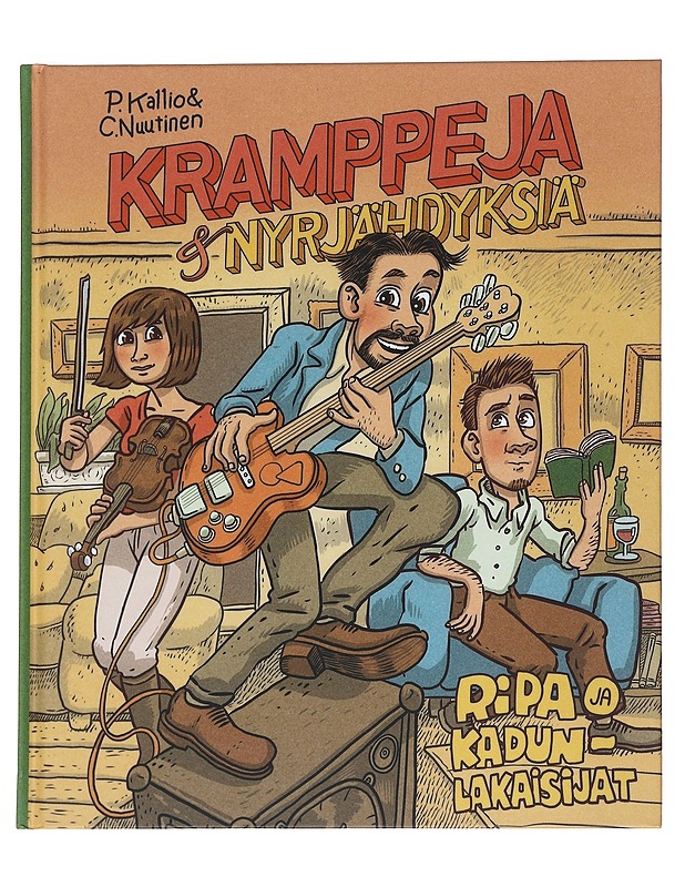 Kramppeja & nyrjähdyksiä. Ripa ja Kadunlakaisijat - Kallio, Pauli - Sarjakuvat - 10105542840 - 0