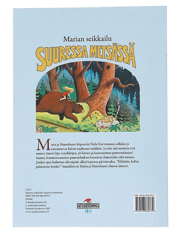 Marian seikkailu suuressa metsässä - Teutori - Lastenkirjat - 10105542852 - 1